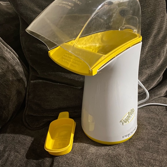 Presto Poplite Hot Air Popper Yellow and White - Picture 1 of 1